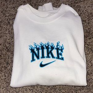 Nike embroidered crewneck